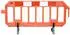 Moravia MORION-Sperrgitter Kunststoff, orange, 2000x1000x50mm (230.27.647)