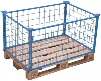 VARIOfit Palettenaufsatz Typ 62 Drahtgitter 1200x1000mm 400mm Nutzhöhe (pa-100.015)