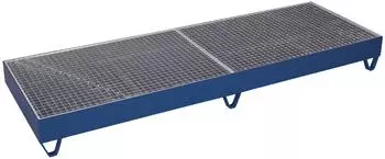 Cordes VARIOfit Auffangwanne mit Gitterrost, 4x200L F&auml;sser, 1000kg, Stahl (AW-800.002)