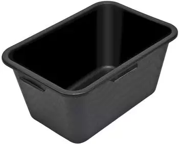 GreenLife M&ouml;rtelkasten eckig 90L schwarz, 3 St&uuml;ck