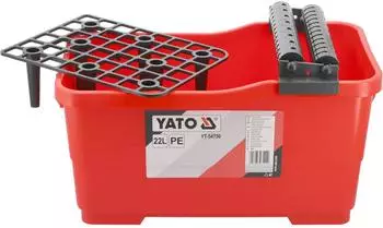 Trizeratop Fliesenleger-Eimer mit Rollen 22l (YT-54750)