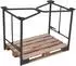 VARIOfit Palettenaufsatz Typ 65K Stahl anthrazit RAL 7016 120x80cm (pa-080.301/AG)
