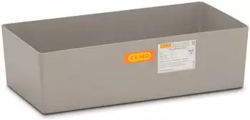 Cemo Auffangwanne 65L mit Zulassung, ohne Gitterrost (7086)