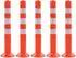 vidaXL Verkehrspoller 75cm, Kunststoff, 5 Stk. (142829)