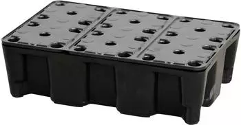 Cemo Auffangwanne mit PE-Rost, Polyethylen, 25l, 600x400x180mm (10705)