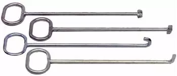 Forum Kanaldeckelheber 800mm mit U-Haken, verzinkt (480022)