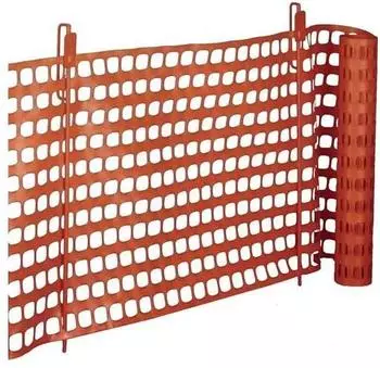 Wemas Fangzaun Thermoplast 50m x 1m verkehrsorange (390.055001.00.00)