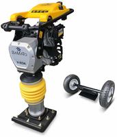 BAMATO Vibrationsstampfer V-85K, Benzin, 10 kN Schlagkraft, Verdichtungstiefe 25 cm,