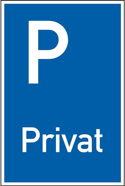 König Werbeanlagen Parkplatzschild Privat (1216_3981)