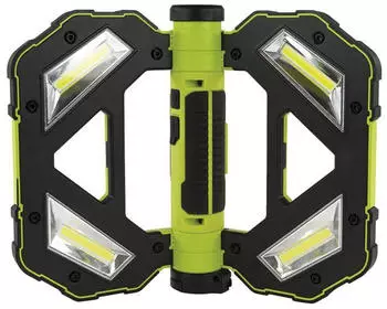 REV-Ritter Butterfly LED Arbeitsleuchte Akku 4x2W IP20 schwarz-gr&uuml;n (2620012110)