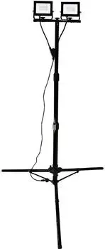 M&uuml;ller-Licht Boston LED-Baustrahler 2x20W 2190lm IP65 mit Stativ (21600056)