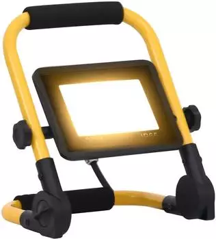 vidaXL LED-Fluter mit Handgriff 30W warmwei&szlig; (149635)