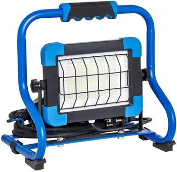 AS Schwabe Slimline Pro Mobiler LED Baustrahler 50W 6500lm 360° IP65 (46431)