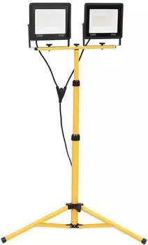 vidaXL LED-Fluter mit Stativ 2x100W Kaltwei&szlig; (149662)