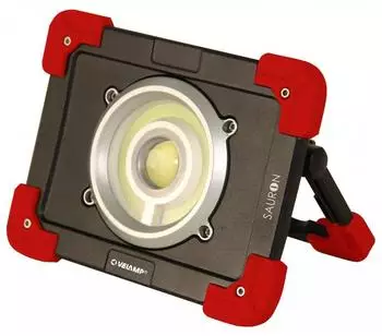 Velamp Sauron wiederaufladbarer LED-Strahler 20W mit Powerbank, rot (IR827)