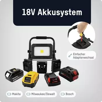 Ansmann FL50W LED-Baustrahler 50W 18V Akku (1600-0713)