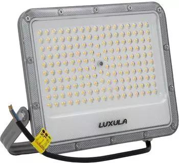 Luxula LED-Fluter 100W, 12000lm, 4000K, grau, IP65 (LX400234)