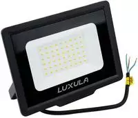 LUXULA LX400103, LUXULA LED-Fluter, 50 W, 3000 K (warmwei&szlig;), 5000 lm, schwarz, IP65,