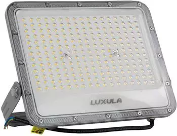 Luxula LED-Fluter 150W, 18500lm, 4000K, grau, IP65 (LX400235)