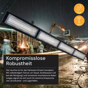 ENOVALITE LED HighBay Linear 200W 24000lm 5000K neutralwei&szlig; IP65 (ELED500123)