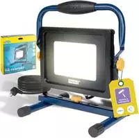 Rapid LED-Arbeitsstrahler THE PAINTER+, 50 Watt,blau/schwarz Lichtstrom: 5.000 Lumen,