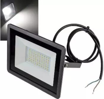 ChiliTec SlimLine LED-Fluter 48W, 12-24V, 4000K, neutralwei&szlig;, IP65