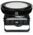 V-TAC LED-Flutlicht dimmbar, schwarz, Aluminium, Ø36cm (VT-9-500)