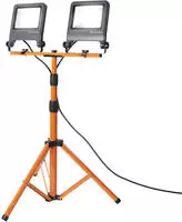 LEDV LED-Arbeitsleuchte inkl. Stativ IP65 2x50W 9000lm 4000K H=1800mm