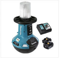 Makita Dml 810 Rf Akku Led Fl&auml;chenlicht 18 / 36 V ( 2 X 18 V ) 5500 Lm Ip54 +...