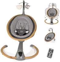 BabyGo Babywippe "Homey" bis 9 kg mit Schaukelbewegungen und Sound