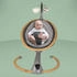 babyGO Babywippe Homey grau/Holzoptik