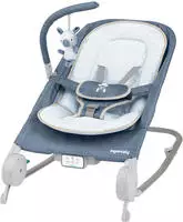 ingenuity Babywippe "Happy Belly&trade; Rock-to-Bounce Massage Seat - Chambray" bis 9 kg