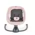 Cangaroo Zara elektrische Babywippe mit Musik, Timer, Moskitonetz, rosa