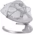 Cangaroo Babywippe Ari mit Bluetooth, Musikfunktion & Moskitonetz, grau (109163)