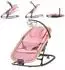 Chipolino Senso Babywippe Holzoptik, Spielbogen, faltbar, rosa (SHESO0254PM)
