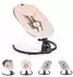 Moni Clarissa elektrische Babywippe mit Moskitonetz, Fernbedienung, pink
