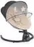 Moni Babywippe Clarissa elektrisch, Moskitonetz, Fernbedienung, beige