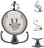 KIKKABOO Twiddle elektrische Babywippe, Schaukelfunktion, Fernbedienung, beige/grau