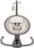 KIKKABOO Twiddle elektrische Babywippe, Schaukelfunktion, Fernbedienung, beige/grau