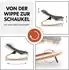 Hauck Bouncer Eco Babywippe, für Alpha und Beta, grau