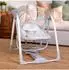 Ingenuity Cozy Spot tragbare Babyschaukel mit Spielbogen und Musik (76-08)