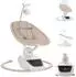 KIKKABOO BeMoove elektrische Babywippe mit Moskitonetz und Fernbedienung, beige