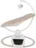 KIKKABOO BeMoove elektrische Babywippe mit Moskitonetz und Fernbedienung, beige