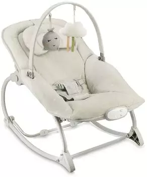 Momi LAPIS Babywippe bis 12kg, 3-Punkt-Gurt, 3 Vibrationsmodi (BULE00045)