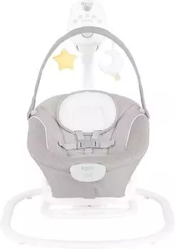 Graco SoftSway 2-in-1 elektrische Babyschaukel und Wippe, Starlight (1AT999STLEU)