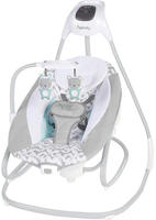 ingenuity Babywippe "SimpleComfort Compact Soothing Swing & Rocker - Raylan" mit