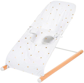 Childhome Evolux Babywippe Bezug Jersey gold dots