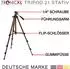TronicXL Tripod 21P Stativ für Mini-Beamer, 134cm (21P)