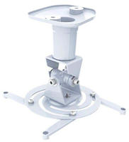 Techly ICA-PM-100WH, Techly Universal Deckenhalterung f&uuml;r Beamer, wei&szlig;
