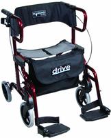 2 in 1 Rollator und Transportrollstuhl Diamond Deluxe 1 St